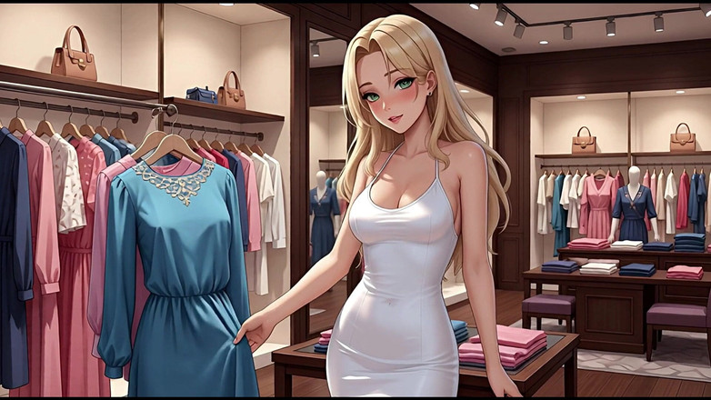 Goddess Topless: O Shopping (anime Hentai Findom POV)
