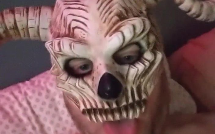Bald Daddy: Balddaddy demon свердлить м'якоть, легка іграшка, лупцювання дупи, стогін брудної розмови чорної повії, іграшка для траху
