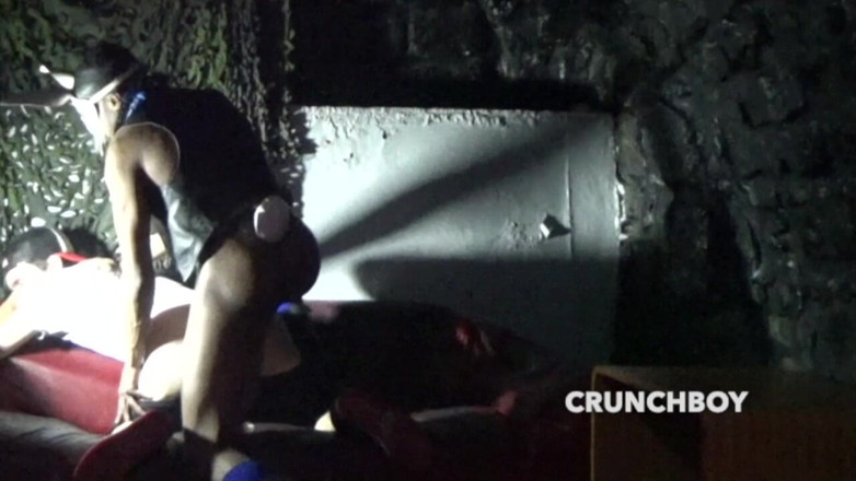 Premium French Bareback Clip: Slut Dfucked Raw in the Dark Room by His Friend