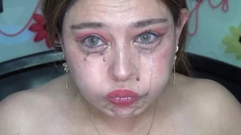 Hardcore! Vídeo personalizado! Mantendo um grande vibrador dentro da minha garganta o mais longo possível !!