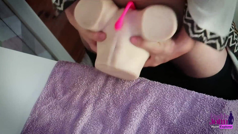 WankExplorer: Тато вібрує тебе і трахає тебе в дупу!