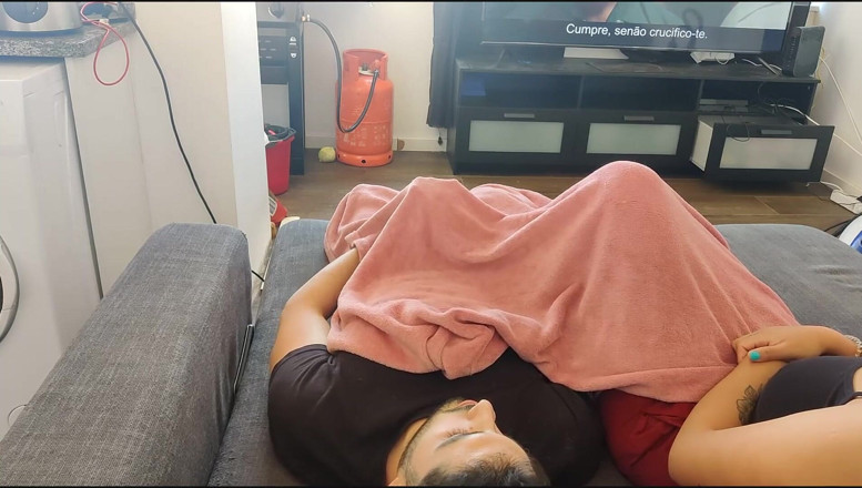 Miss Squirting: Stepson caught masturbating
