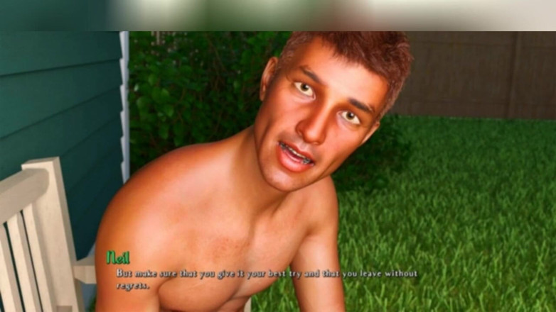 3DXXXTEEN2 Cartoon: The sexy girl. 3D porn cartoon sex