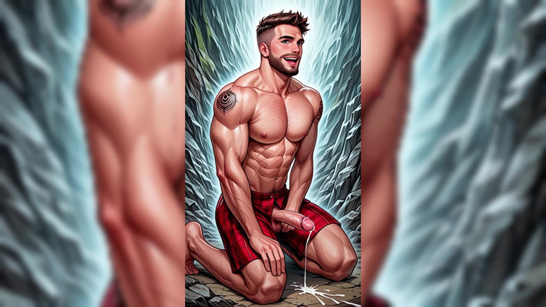 Erotic Man: 핫한 게이 남자를 섞는 Ai Slide Mega Mix