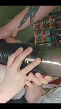 Lexi Gets Dan a Gift... and Makes Him Cum!