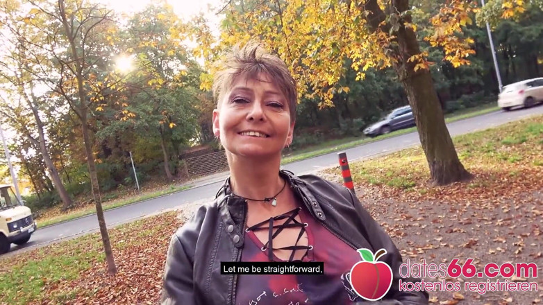 Dates66: Brzydka niemiecka milf zerżnięta przez przypadkowego nieznajomego!