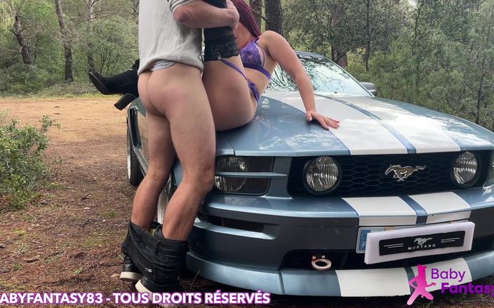 babyfantasy83: Babyfantasy83 - Fucked Like a Female Dog on Her Mustang After...