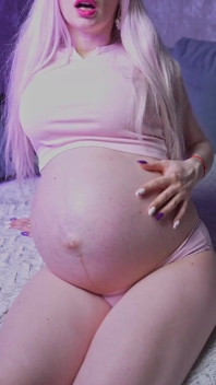 Blonde Pregnant