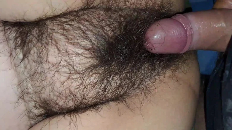 Mommy big hairy pussy: Stepmom fucked hairy pussy