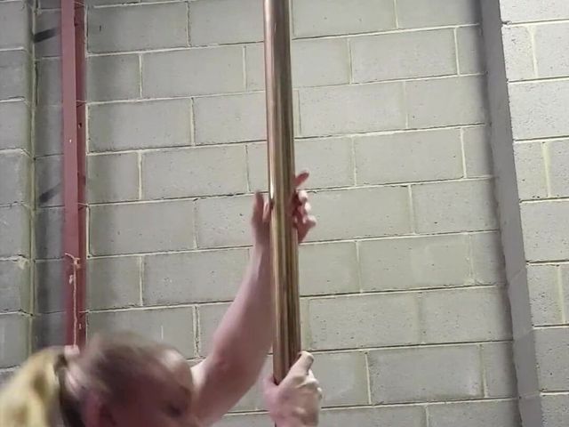Pole Practice in Lingerie Here (Michellexm)