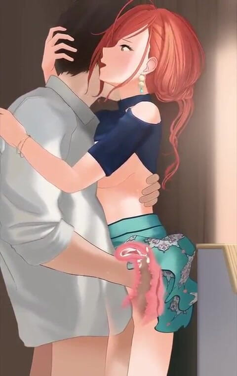 Velvixian_2D: Arisugawa Natsuha, sexe debout à Xray