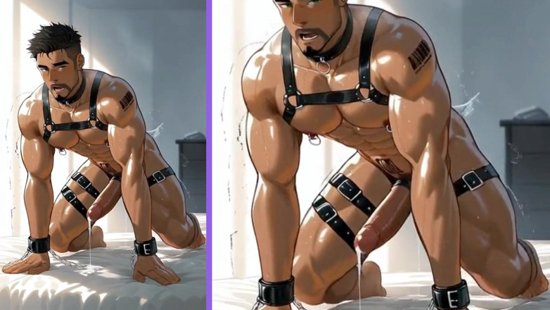 Real narrated fantasy Hentai: Gay Boyfriendly Intense and Deep Big Oiled Anal Ass. Compilation...