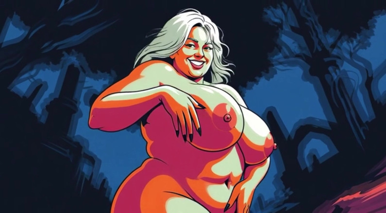 AI Porn: Ai Soft Bbws Shaking Nude Bodies