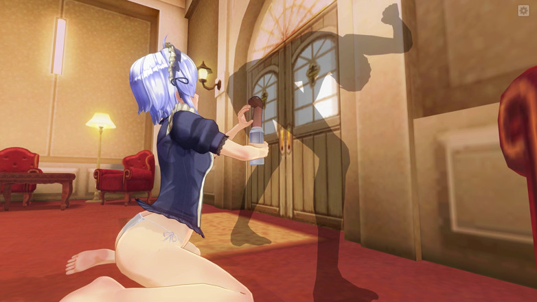 H3DC: 3D HENTAI Duża dupa pokojówka szarpie kutasa wibratorem