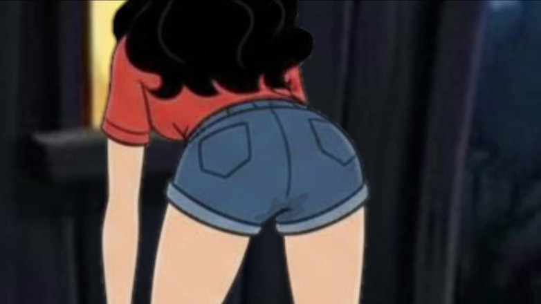 Octopussy Lovers Club: Studentin genießt sex in einem camp. Cartoon-horror-parodie