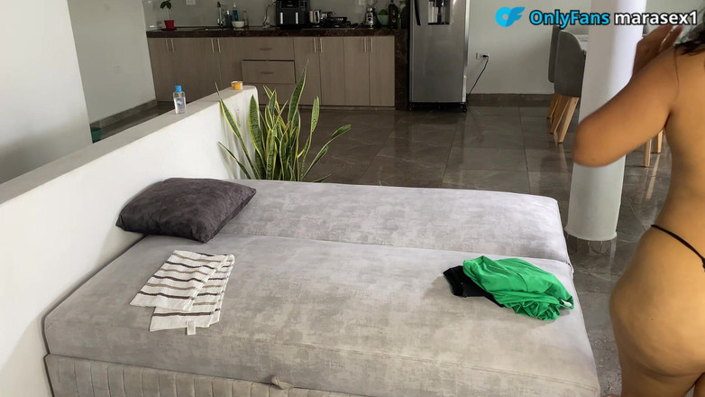 MaRaSexx: I get a massage from my son's friend and we...