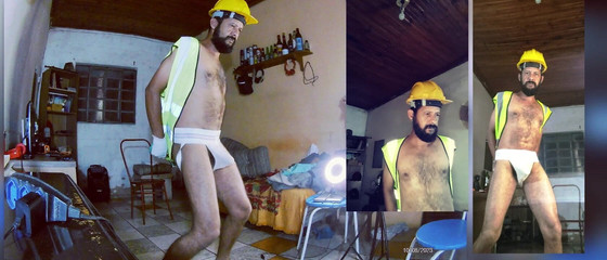 Stink HairyMale: Worker Smoking Sesion