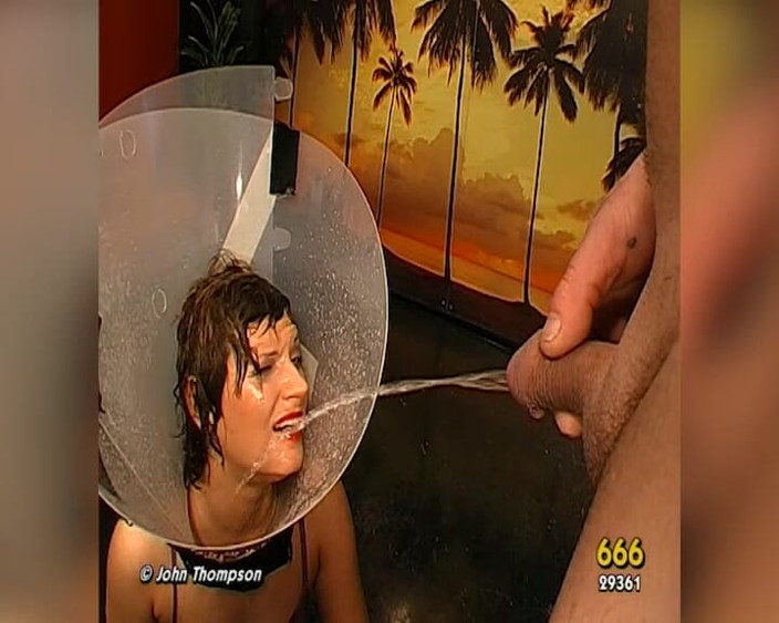 Piss Lover: Slut Gets Pissed on and Facial Bukkake