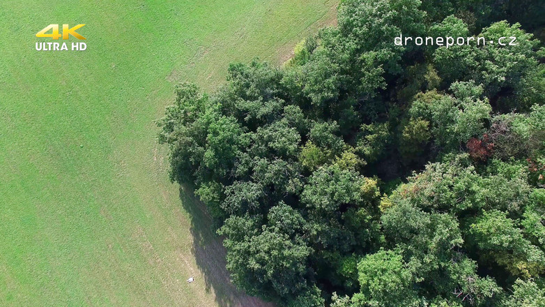 Peaches and Bananas: La nudista klara filmata da un drone