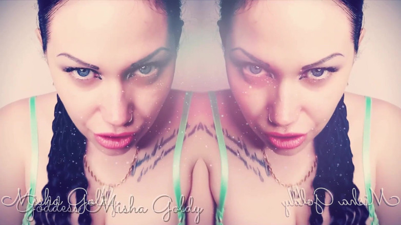 Goddess Misha Goldy: Mesmerizing eye contact &amp; lips &amp; tits &amp; JOI