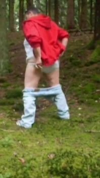 Jen Is Pissing in the Forest