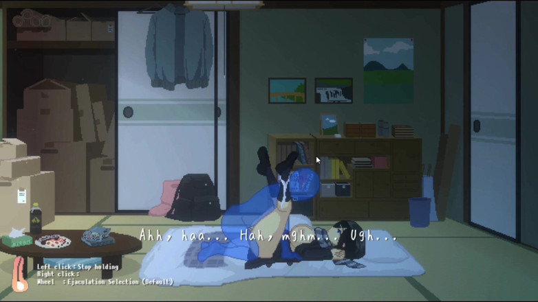 NSFWOtaku: Hentai Game - Massive Tits Babe Rough Sex in Cold Weather