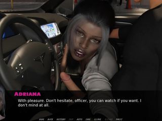 Dirty GamesXxX: Heyecan verici oyunlar: kız sakso yaparken yakalandı ve yüzünü arabada...
