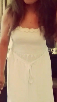 Classy Elegant - White Cami Dress