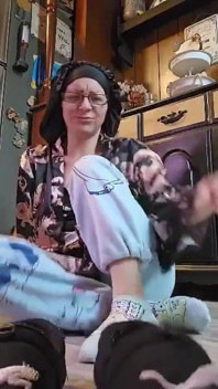 Funk con i piedi mattutino e divertimento