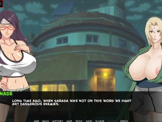 LoveSkySan69Real: Sarada entraînement, partie 50, le secret et tsunade par Loveskysan69