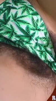 90s Hairy Beach Girl Frolicks and Fucks Messy!