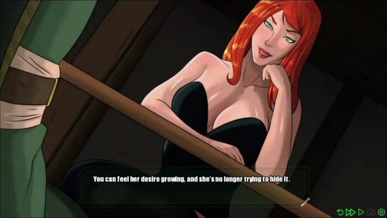 Xr Gamer: Mary jane lagi asik ngusap kakinya di kontol monster doom...
