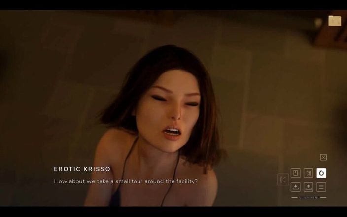 Erotic Krisso: 사우나 하드코어에서 따먹히는 딜도 비키니 갈색 머리 십대