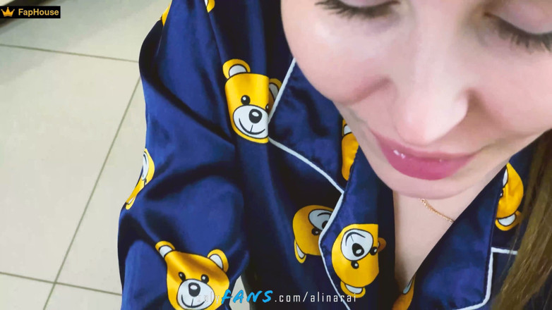 Alina Rai: 내가 처녀가 아니라고 계부에게 말하지 말라고 부탁해, 내 입에 사정하고 싶니!?
