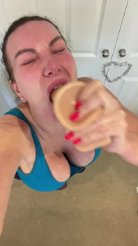 POV Totally Ruined Gag Saliva Spit Snot