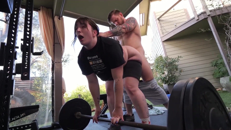 Steve Rickz: คู่ซ้อมออกกำลังกายหีใหญ่สะโพกเด้งของฉันถูกกระแทกหีตูดแน่น - Paige Steele, Steve Rickz