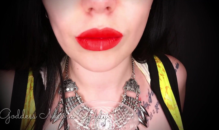 Goddess Misha Goldy: Nakarm cię moją boginią pluć - jeśli mnie dobrze błagasz - edycja...