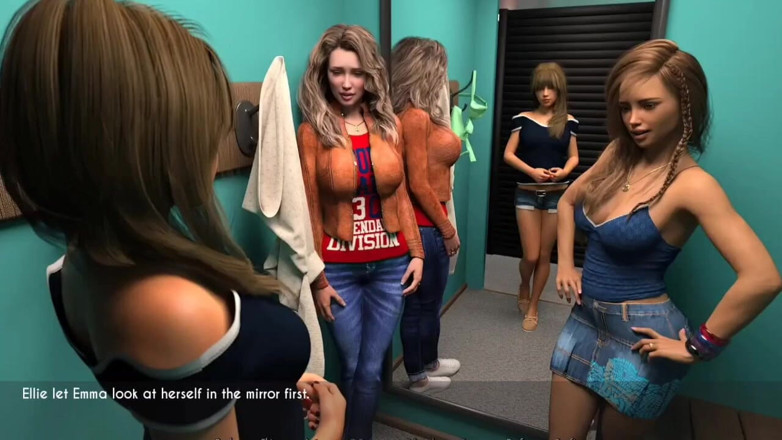 Johannes Gaming: AWAM和女孩一起14_Buy衣服