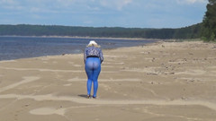 RedRoseRus: Blue Style 2 - pamer badan di pantai