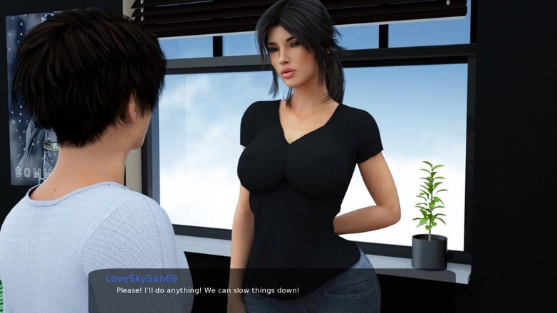 LoveSkySan69Real: Milfy City [v0.6e] Parte 45 El trabajo paga o no! Por loveskysan69