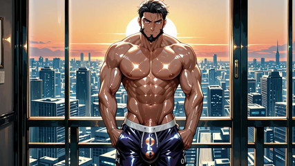 Erotic Man: Ai ने तीव्र मांसपेशियों वाले पुरुषों को उत्पन्न किया