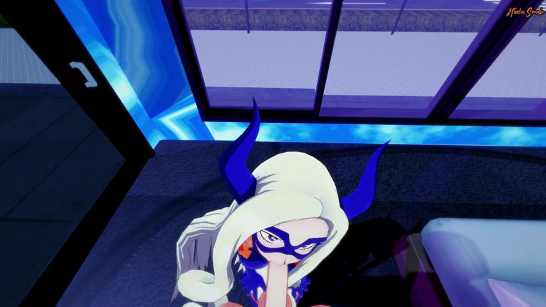 Hentai Smash: Ateşli öğretmen Yu Takeyama bakış açısıyla sikiliyor ve dölleniyor - kahraman akademim...