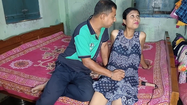 Bengali-coupel: भारतीय बंगाली Pinkivabi का दावोर में लंबे समय तक सेक्स