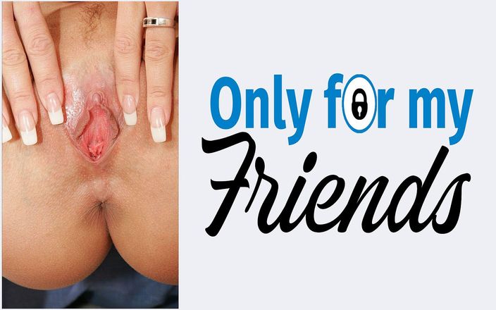 Only for my Friends: Francesca Feluccis första porr en brunettslampa använder sexleksaker för att...