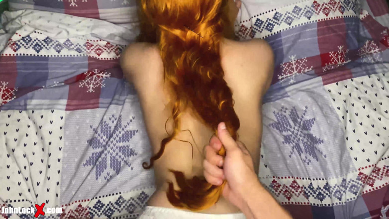 Kiara Hills: POV sexy girlfriend sensual sucking and riding on cock - homemade