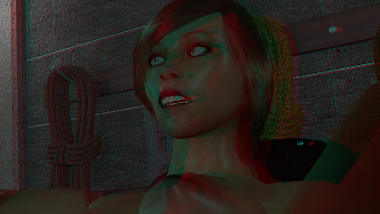 Multimediak: Anaglyph 3d - câmara de punição lésbica parte 1 (use óculos 3D para prazer final)