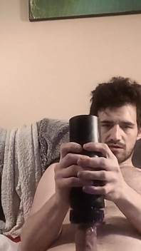 Got a New Thrusting Stroker, Was Pretty Fun and Powerful Cum