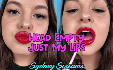 Sydney screams fetish: Głowa pusta, tylko moje usta