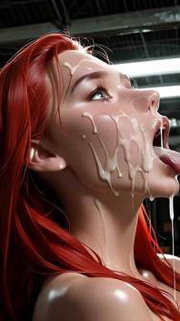 Black Widow’s Fuck and Facialized - Ai-generated