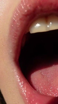 My Lips and Tongue Closeup
